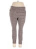 Style&Co Plaid Brown Casual Pants Size 2X - photo 1