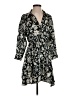 Zara 100% Polyester Paisley Black Casual Dress Size S - photo 1
