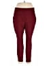 Style&Co Solid Burgundy Active Pants Size 2X - photo 1