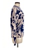 Proenza Schouler Print Blue Silk Pullover Sweater Size M - photo 4