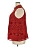 Daniel Rainn 100% Polyester Red Sleeveless Blouse Size 2X - photo 5
