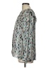Reiss 100% Viscose Tweed Blue Long Sleeve Blouse Size 10 - photo 5