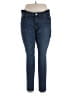 Gap Outlet Solid Blue Jeans Size 16 - photo 1