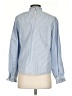 Zara Blue Long Sleeve Blouse Size S - photo 2