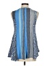 En Creme 100% Rayon Blue Sleeveless Blouse Size M - photo 2