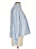 Zara Blue Long Sleeve Blouse Size S - photo 4