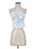 Shein Blue Tube Top Size 4 - photo 1