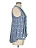 En Creme 100% Rayon Blue Sleeveless Blouse Size M - photo 4
