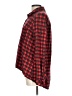 Eye Candy Plaid Red Long Sleeve Blouse Size L - photo 5