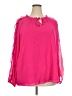 Catherine Malandrino 100% Polyester Pink 3/4 Sleeve Blouse Size 3X - photo 1
