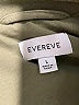 Evereve 100% Cotton Solid Green Jacket Size L - photo 6