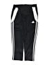 Adidas 100% Polyester Black Track Pants Size 15 - 16 - photo 1