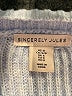 Sincerely Jules Blue Sweater Vest Size S - photo 7