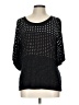 Belldini Black 3/4 Sleeve Top Size L - photo 1