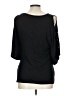 Belldini Black 3/4 Sleeve Top Size L - photo 2