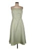 Alfred Angelo 100% Polyester Solid Green Cocktail Dress Size M (estimated) - photo 1