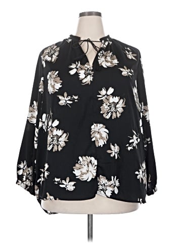 Lucky Brand 3/4 Sleeve Blouse (view 1)