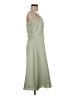 Alfred Angelo 100% Polyester Solid Green Cocktail Dress Size M (estimated) - photo 4
