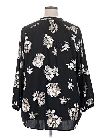 Lucky Brand 3/4 Sleeve Blouse (view 2)