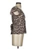 Nanette Lepore Brown Short Sleeve Top Size 2 - photo 4
