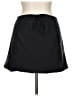 Zara Solid Black Casual Skirt Size L - photo 1