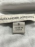Alexander Jordan 100% Rayon Ivory Long Sleeve Blouse Size S - photo 7