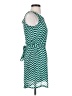 Tulle 100% Polyester Chevron-herringbone Teal Casual Dress Size XS - photo 4