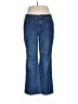 Chico's 100% Polyester Blue Jeans Size Lg (2) - photo 1
