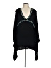 Forever 21 Black 3/4 Sleeve Blouse Size M - photo 1