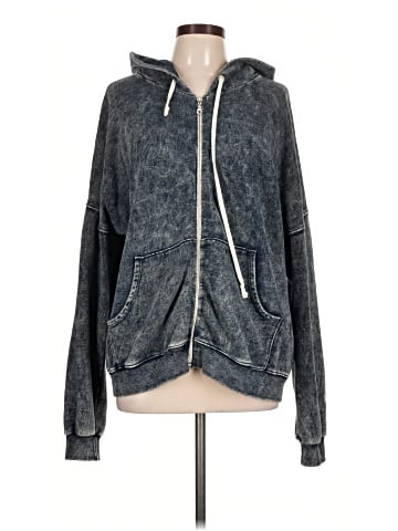 Michael Lauren Zip Up Hoodie (view 1)