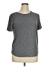 Gap Fit Solid Gray Short Sleeve T-Shirt Size XL - photo 1