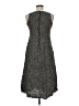 Connected Apparel 100% Rayon Polka Dots Black Casual Dress Size 8 Petite - photo 2