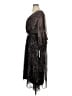 DKNY 100% Polyester Animal Print Brown Cocktail Dress Size 14 - photo 5