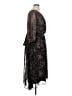 DKNY 100% Polyester Animal Print Brown Cocktail Dress Size 14 - photo 4