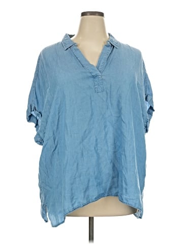Jane and Delancey Short Sleeve Blouse (view 1)