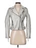 Joie 100% Leather Silver Leather Jacket Size XS - photo 1