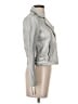 Joie 100% Leather Silver Leather Jacket Size XS - photo 4