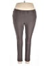 Lane Bryant Solid Gray Active Pants Size 20 - photo 1