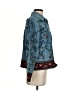 Chico's Design 100% Cotton Print Blue Denim Jacket Size Sm (0) - photo 4
