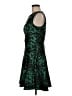 Pim + Larkin 100% Polyester Graphic Green Cocktail Dress Size M - photo 5