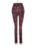 Victoria's Secret Animal Print Burgundy Active Pants Size 8 - photo 2