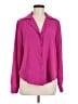 Timing 100% Polyester Pink Long Sleeve Blouse Size M - photo 1