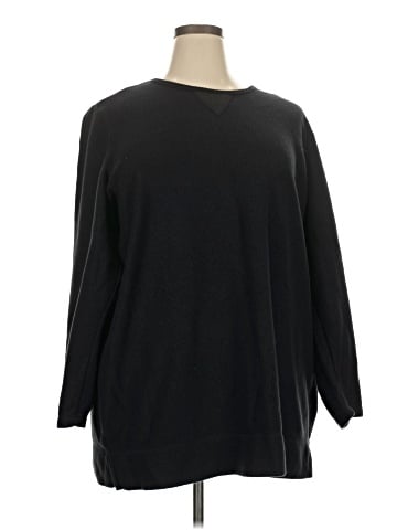 Woman Within Pullover Sweater (view 1)