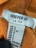 Forever 21 Orange Sweatshirt Size L - photo 7