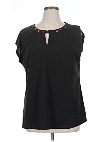 NY Collection Short Sleeve Top (view 1)