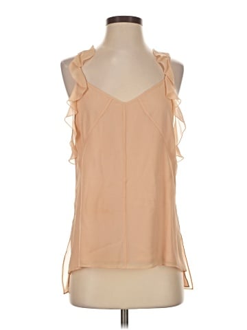 Elizabeth and James Sleeveless Silk Top (view 1)