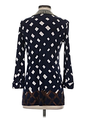 Tory Burch 3/4 Sleeve Silk Top (view 2)