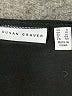 Susan Graver Black Sleeveless Top Size 6 - photo 7