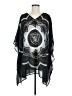 NFL 100% Polyester Black Poncho One size - photo 1