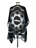 NFL 100% Polyester Black Poncho One size - photo 2